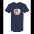BELLA CANVAS MEN'S LONG BODY URBAN TEE 3006 Maiden in the flowers under the moon
